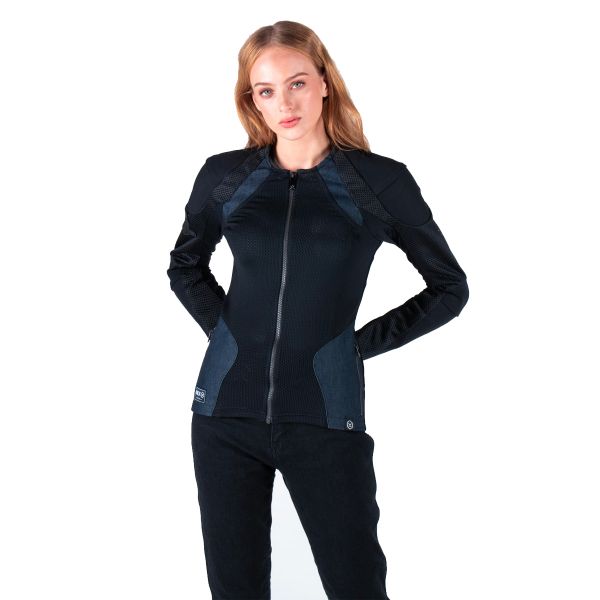 Motorradjacke Knox Urbane Pro Women Black Denim