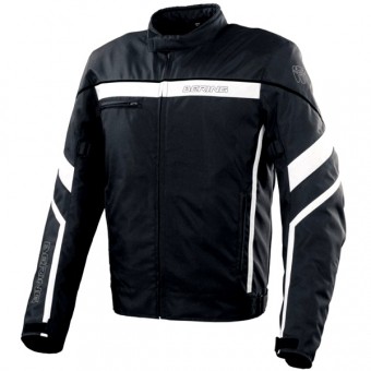 Motorradjacke Bering Sweek Schwarz Weiß