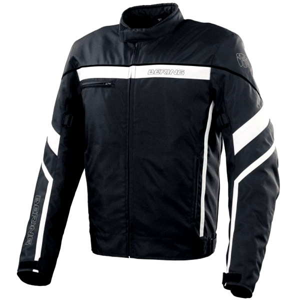 Motorradjacke Bering Sweek Schwarz Wei�