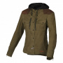 Motorradjacke Macna Inland Ladies Green Brown