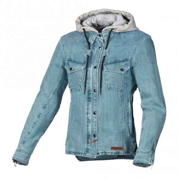 Motorradjacke Macna Inland Ladies Light Blue Motorradjacke Macna Inland Ladies Light Blue