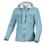 Motorradjacke Macna Inland Light Blue