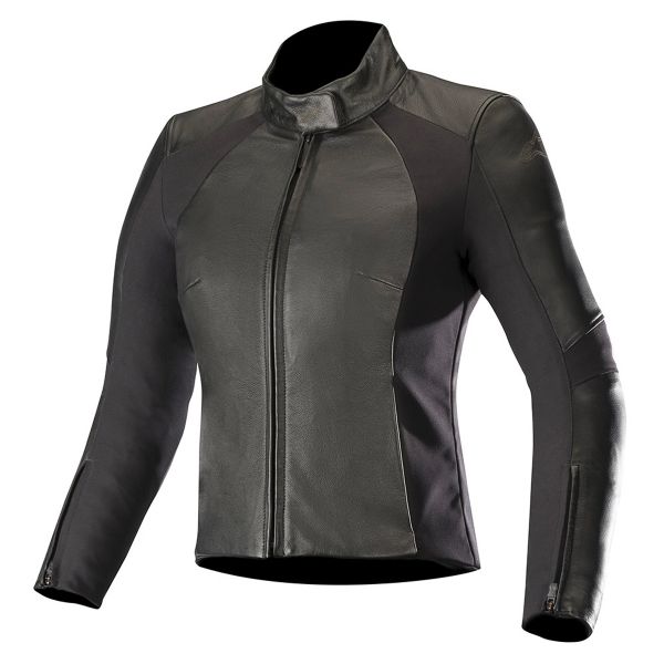 Motorradjacke Alpinestars Vika V2 Schwarz Motorradjacke Alpinestars Vika V2 Schwarz