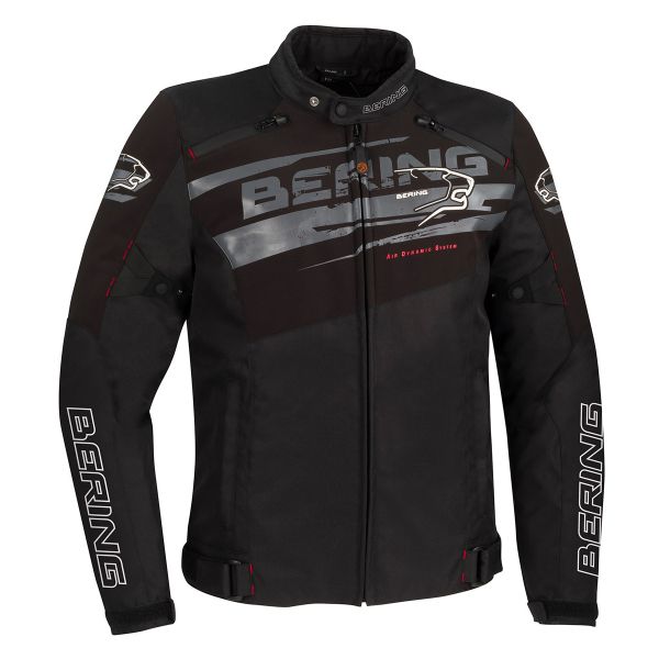 Motorradjacke Bering Vikos Black Grey