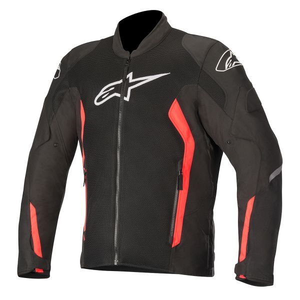 Motorradjacke Alpinestars Viper V2 Air Black Red Fluo