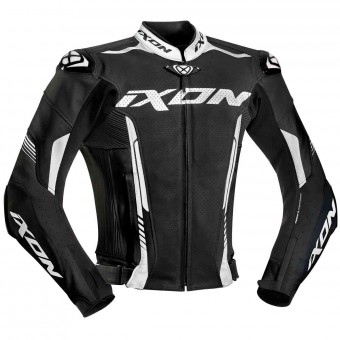 Motorradjacke Ixon Vortex 2 Jacket Black White