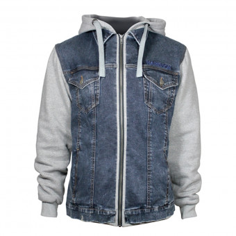 Motorradjacke HARISSON West Side Blue Grey