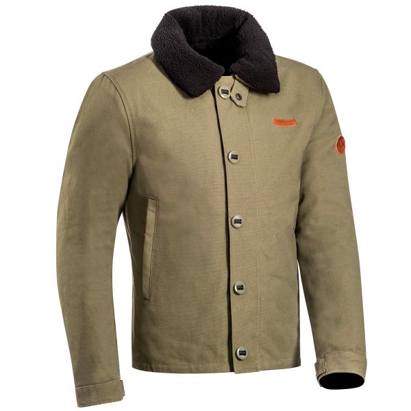 Motorradjacke Ixon Worker Kaki