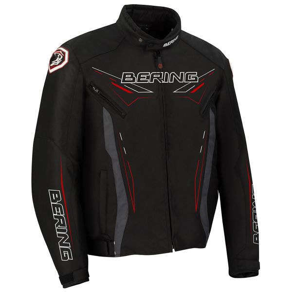 Motorradjacke Bering Zebu Black