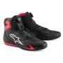 Motorrad Sportschuhe Alpinestars Celer Vented Shoes Black Bright Red