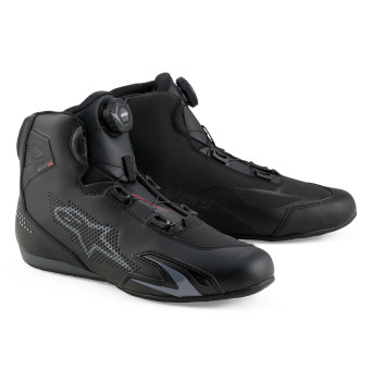 Motorrad Sportschuhe Alpinestars Celer Vented Shoes Black Dark Gray