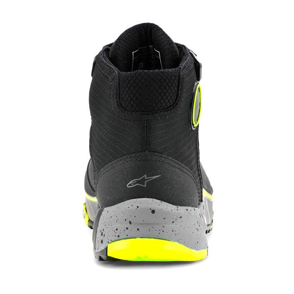 Alpinestars CR-X Drystar Black Dark Gray Yellow Fluo