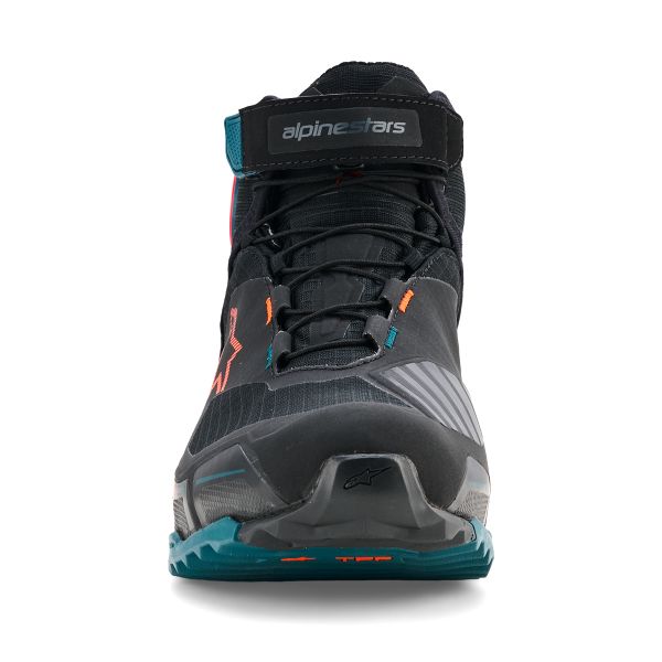 Alpinestars CR-X Drystar Black Petrol Orange Fluo