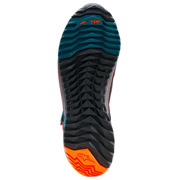 Alpinestars CR-X Drystar Black Petrol Orange Fluo