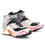 Motorrad Sportschuhe Alpinestars CR-X Women Drystar White Mid Gray Black Diva Pink