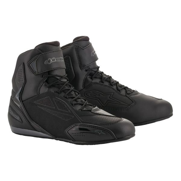 Motorrad Sportschuhe Alpinestars Faster 3 Black Cool Gray