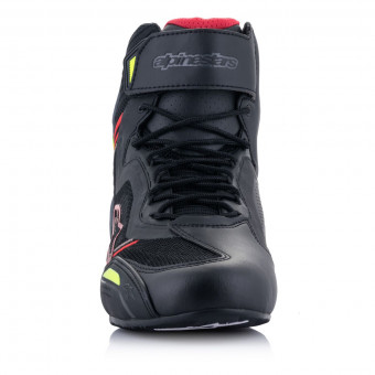 Alpinestars Faster 3 Rideknit Black Red Yellow Fluo