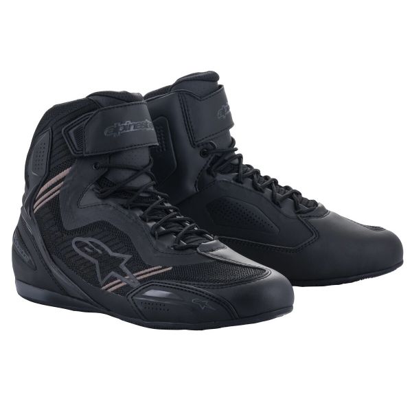 Motorrad Sportschuhe Alpinestars Faster 3 Rideknit Black Black Motorrad Sportschuhe Alpinestars Faster 3 Rideknit Black Black