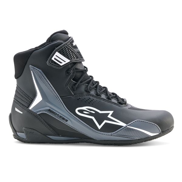 Alpinestars Faster 4 Drystar Black Cool Gray White