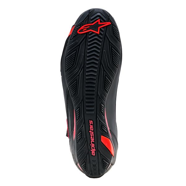Alpinestars Faster 4 Drystar Black Rio Red Red Fluo