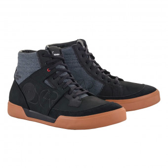 Motorrad Sportschuhe Alpinestars Grange Black Mood Indigo