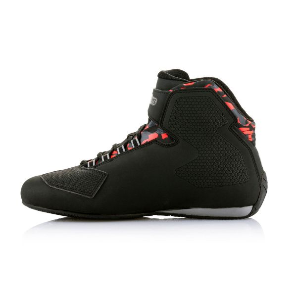 Alpinestars Sektor Waterproof Black Dark Grey Red Fluo