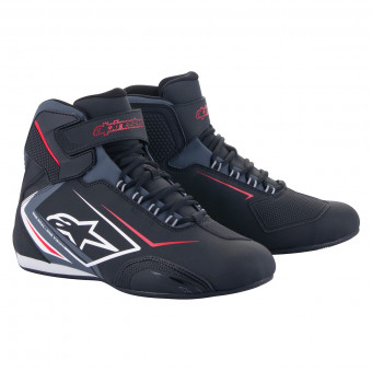 Motorrad Sportschuhe Alpinestars Sektor Waterproof Black White Grey Motorrad Sportschuhe Alpinestars Sektor Waterproof Black White Grey