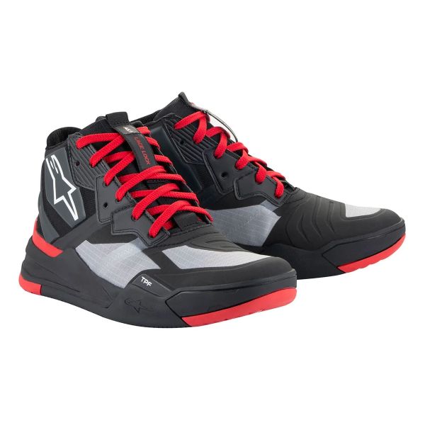Motorrad Sportschuhe Alpinestars Speedflight Black Bright Red White