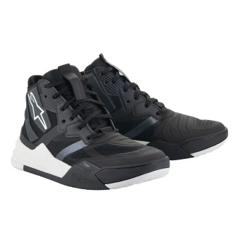 Motorrad Sportschuhe Alpinestars Speedflight Black White