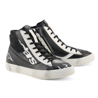 Motorrad Sportschuhe Alpinestars Stated Flair Black White Motorrad Sportschuhe Alpinestars Stated Flair Black White