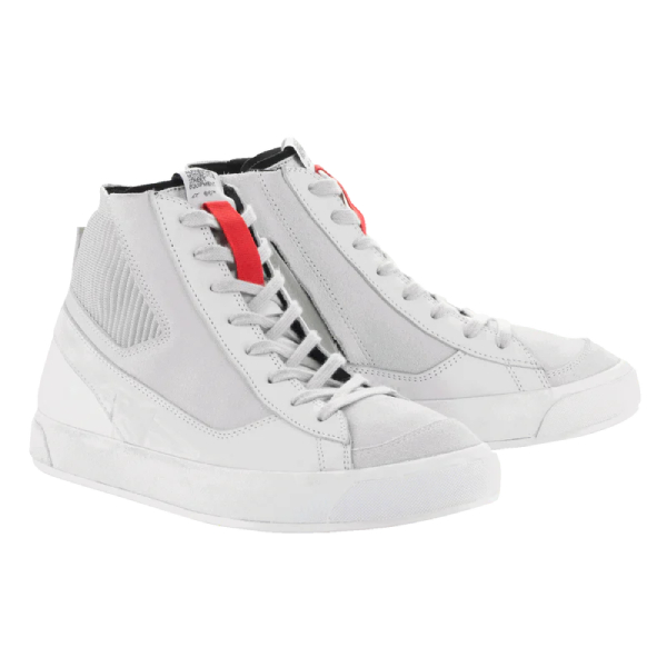 Motorrad Sportschuhe Alpinestars Stated White Cool Grey Motorrad Sportschuhe Alpinestars Stated White Cool Grey