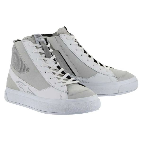 Motorrad Sportschuhe Alpinestars Stella Stated Podium White Cool Grey