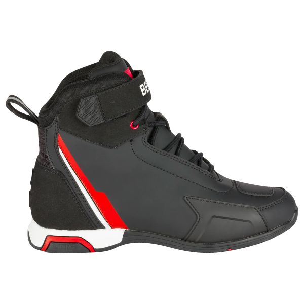 Motorrad Sportschuhe Bering Lady Jag Schwarz Weiß Rot Motorrad Sportschuhe Bering Lady Jag Schwarz Weiß Rot