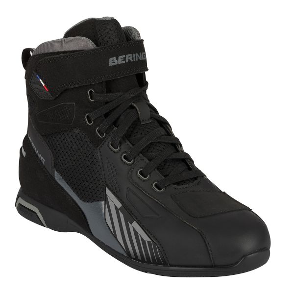 Motorrad Sportschuhe Bering Tiger Vented Black Motorrad Sportschuhe Bering Tiger Vented Black