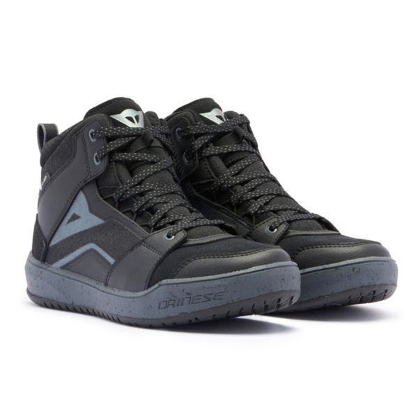Motorrad Sportschuhe Dainese Suburb D-WP Woman Black Iron Gate Metal