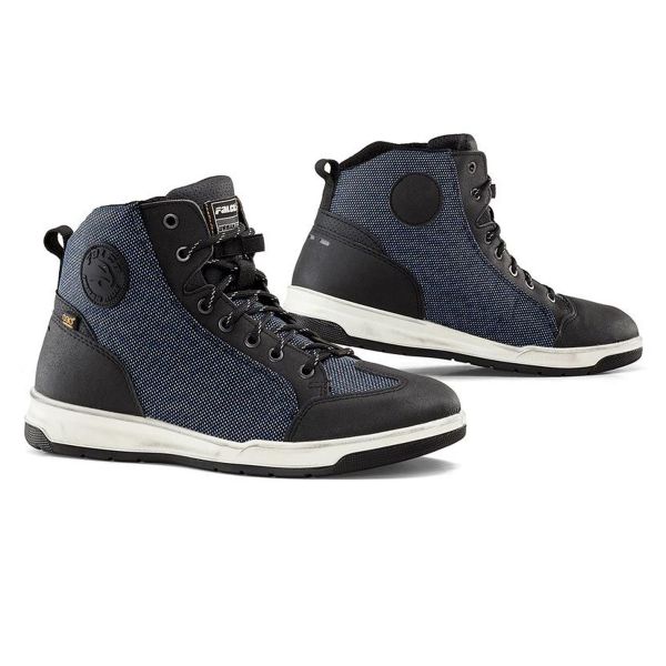 Motorrad Sportschuhe Falco Pyro 2 Army Denim Blue