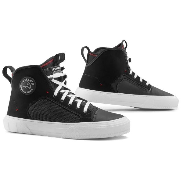 Motorrad Sportschuhe Falco Starboy 4 Black White