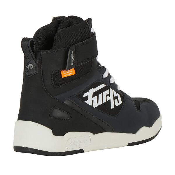 Furygan Get Down Black White