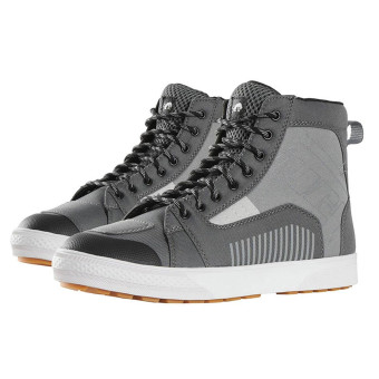 Motorrad Sportschuhe Furygan Stockton D3O Pearl Grey Anthracite
