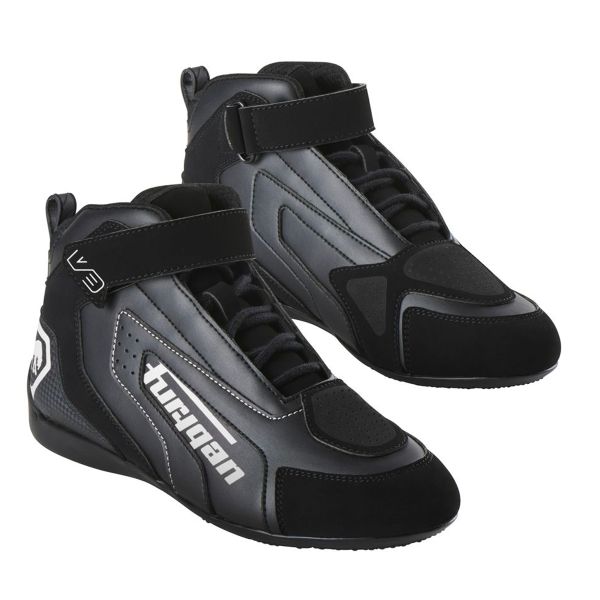 Motorrad Sportschuhe Furygan V3 Black White
