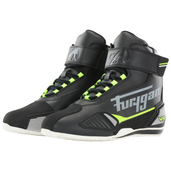 Motorrad Sportschuhe Furygan V5 D3O WP Black Yellow Stab