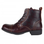 Motorrad Sportschuhe Helstons Mehari Leather Burgundy