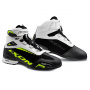 Motorrad Sportschuhe Ixon Bull WP Black White Bright Yellow