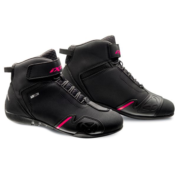Motorrad Sportschuhe Ixon Gambler Lady Black Fuchsia