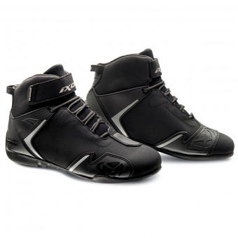 Motorrad Sportschuhe Ixon Gambler WP Lady Black Silver