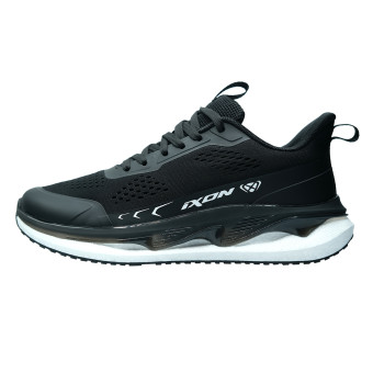 Motorrad Sportschuhe Ixon Paddock 6 Black White