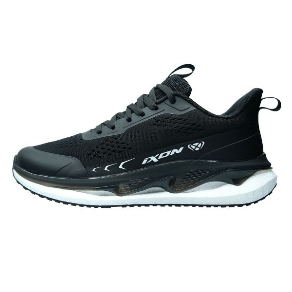 Motorrad Sportschuhe Ixon Paddock 6 Black White