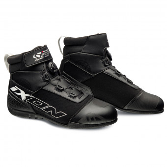 Motorrad Sportschuhe Ixon Ranker Black White