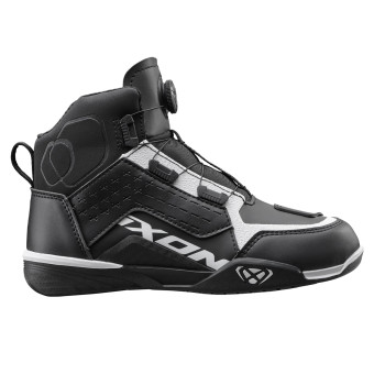 Motorrad Sportschuhe Ixon Vyper WP Lady Black White