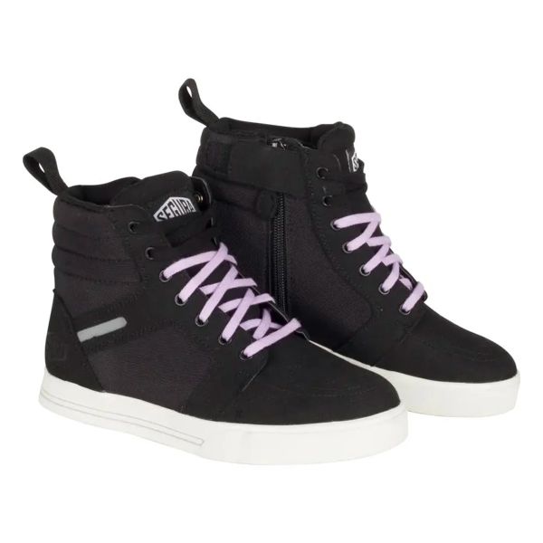 Motorrad Sportschuhe Segura Lady Santana Black Lilac Motorrad Sportschuhe Segura Lady Santana Black Lilac